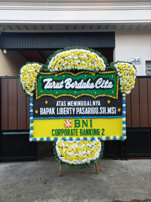 Papan Bunga Duka di Nunbaun Delha