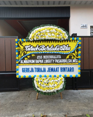 Papan Bunga Duka di Nunbaun Delha