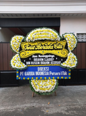 Papan Bunga Duka di Nunbaun Delha