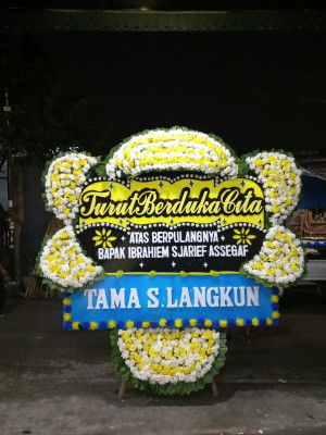 Papan Bunga Duka di Nunbaun Delha