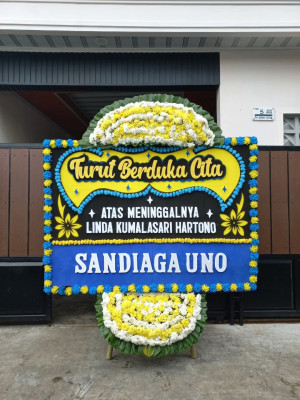 Papan Bunga Duka di Nunbaun Delha