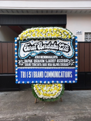 Papan Bunga Duka di Nunbaun Delha